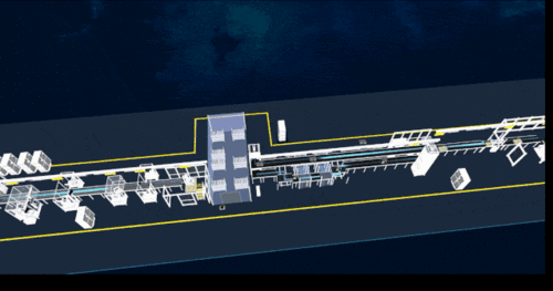 高新區里看高新 邁向中國智造 福建摩爾軟件公司開發面向數字工廠的3d可視化仿真平臺